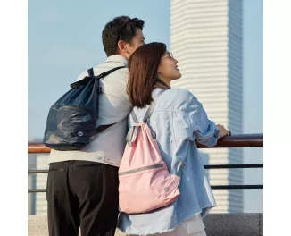 Рюкзак Xiaomi Runmi 90 Ninetygo Lightweight Urban Drawstring Backpack Blue