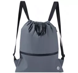 Рюкзак Xiaomi Runmi 90 Ninetygo Lightweight Urban Drawstring Backpack Dark Grey