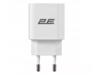 Сетевое зарядное устройство 2E 25W USB-C PD White (2E-WC1USBC25W-W)