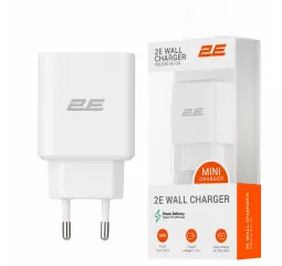Сетевое зарядное устройство 2E USB-C Wall Charger 3A (2E-WC1USBC20W-W)