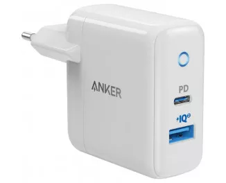Зарядний пристрій Anker PowerPor PD+ 2 20W (A2636G21) White