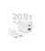 Мережевий зарядний пристрій Anker PowerPort 312  20W  1C+1U + Кабель Type-C to Type-C (B2348G21) White