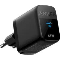 Мережевий зарядний пристрій Anker PowerPort 313 - 45W PD + PPS USB-C (A2643G11) Black