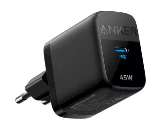 Сетевое зарядное устройство Anker PowerPort 313 - 45W PD + PPS USB-C (A2643G11) Black