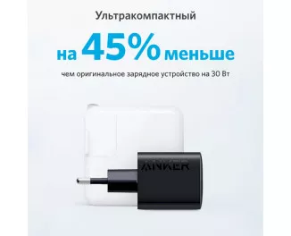 Сетевое зарядное устройство Anker PowerPort 323 - 33W Dual-Port USB-C (A2331G11) Black