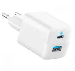 Сетевое зарядное устройство Anker PowerPort 323 - 33W Dual-Port USB-C White (A2331G21)