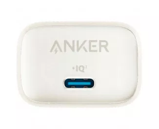 Сетевое зарядное устройство Anker PowerPort 511 Nano IV - 30W USB-C White (A2337G21)