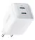 Сетевое зарядное устройство Anker PowerPort 521 Nano Pro - 40W 2xUSB-C PIQ3.0 (A2038G21) White