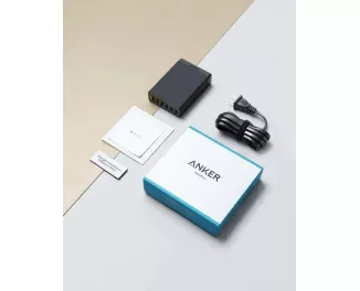 Сетевое зарядное устройство Anker PowerPort 6 60W (6xUSB) (A2123L12) Black