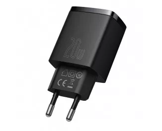 Сетевое зарядное устройство Baseus Compact Quick Charger U+С 20W (CCXJ-B01) Black