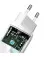 Сетевое зарядное устройство Baseus GaN2 Lite Quick Charger C+U 65W (CCGAN2L-B02) White
