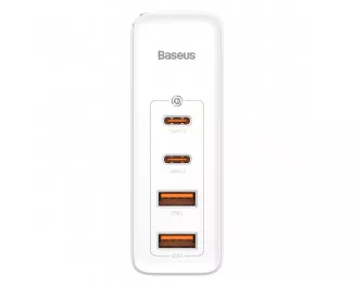Зарядний пристрій Baseus GaN2 Pro Quick Charger 2C+2U 100W (CCGAN2P-L02) White