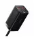 Мережевий зарядний пристрій Baseus GaN3 Pro 2U+2C 100W EU (CCGP000101) Black