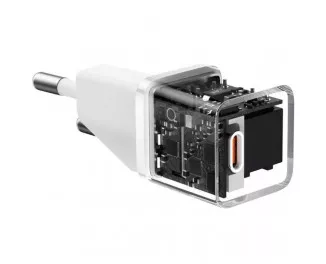 Сетевое зарядное устройство Baseus GaN5 Fast Charger Mini 1C 20W (CCGN050102) EU White