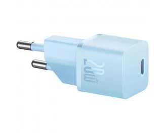 Сетевое зарядное устройство Baseus GaN5 Fast Charger Mini 1C 20W (CCGN050103) EU Blue