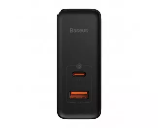 Сетевое зарядное устройство Baseus GaN5 Pro C+U 100W EU (CCGP090201) Black