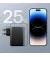 Мережевий зарядний пристрій Baseus GaN5 Pro Digital Fast Charger 2C+U 160W EU (P10110825113-00) Cluster Black