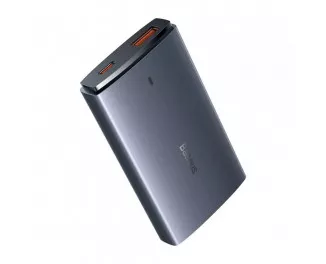 Сетевое зарядное устройство Baseus GaN5 Pro Ultra-Slim C+U 65W (CCGP150113) Gray
