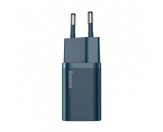 Сетевое зарядное устройство Baseus Super Si Quick Charger 1C 20W (CCSUP-B03) Blue