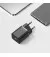 Сетевое зарядное устройство Baseus Super Si Quick Charger 1C 25W + кабель USB C-USB C 1.0m (TZCCSUP-L01) Black