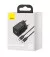 Зарядний пристрій Baseus Super Si Quick Charger 1C 25W + кабель USB C-USB C 1.0m (TZCCSUP-L01) Black