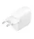 Сетевое зарядное устройство Belkin Boost Up Charge Pro Dual USB-C Wall Charger PPS 60W White (WCB010VFWH)