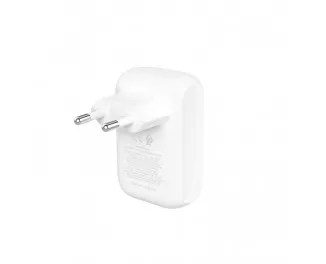 Сетевое зарядное устройство Belkin BoostCharge Dual Wall Charger 42W White (WCB009vfWH)
