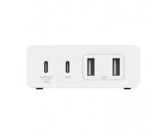 Сетевое зарядное устройство Belkin BoostCharge Pro 4-Port GaN Charger 108W White (WCH010vfWH)