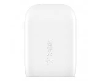 Сетевое зарядное устройство Belkin BoostCharge USB-C Wall Charger 20W + USB-C Cable with Lightning Connector White (WCA005vf1MWH-B5)