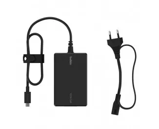 Сетевое зарядное устройство Belkin USB-C Core GaN Power Adapter 100W Black (INC016vfBK)