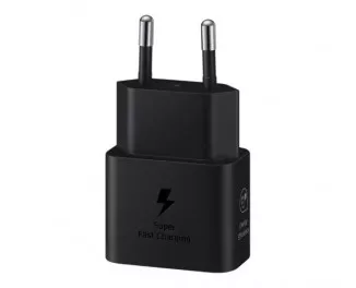 Сетевое зарядное устройство Samsung 25W PD Power Adapter (w/o cable) Black (EP-T2510NBEGEU)