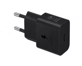 Сетевое зарядное устройство Samsung 25W PD Power Adapter (w/o cable) Black (EP-T2510NBEGEU)
