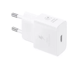 Сетевое зарядное устройство Samsung 25W PD Power Adapter (w/o cable) White (EP-T2510NWEGEU)