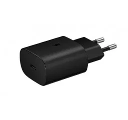 Сетевое зарядное устройство Samsung 25W PD Power Adapter (with Type-C cable) Black (EP-TA800XBEGRU)