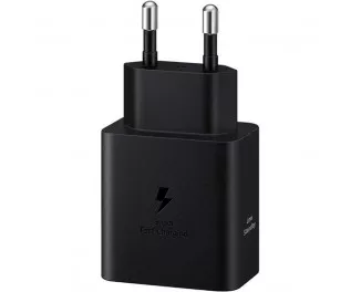 Сетевое зарядное устройство Samsung 45W USB-С + Кабель Type-C to Type-C 1.8м Black (EP-T4511XBEGEU)