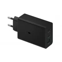 Сетевое зарядное устройство Samsung 65W Power Adapter Trio (w/o cable) Black (EP-T6530NBEGRU)