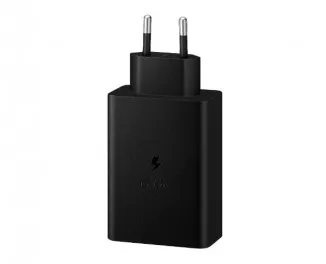 Сетевое зарядное устройство Samsung 65W Power Adapter Trio (w/o cable) Black (EP-T6530NBEGRU)