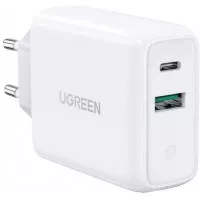 Сетевое зарядное устройство UGREEN CD170 38W USB-C Wall Charger EU White (UGR-60468)
