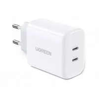 Сетевое зарядное устройство UGREEN CD243 40W USB-C Fast Charger EU White (UGR-10343)