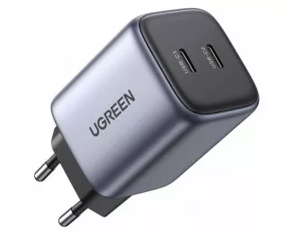 Сетевое зарядное устройство UGREEN CD294 Nexode 45W Charger EU Space Gray (UGR-90573)