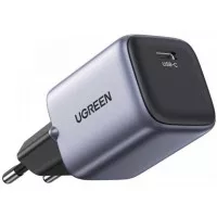 Сетевое зарядное устройство UGREEN CD319 USB-C GaN Fast Charger 30W EU Space Gray (UGR-90666)