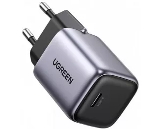 Сетевое зарядное устройство UGREEN CD319 USB-C GaN Fast Charger 30W EU Space Gray (UGR-90666)