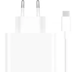 Мережевий зарядний пристрій Xiaomi 120W Charging Combo (Type-A) (BHR6034EU) EU White