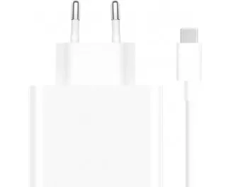 Сетевое зарядное устройство Xiaomi 120W Charging Combo (Type-A) (BHR6034EU) EU White
