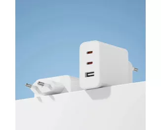 Мережевий зарядний пристрій Xiaomi 67W GaN Charger 2C1A + Type-C to Type-C Cable (BHR7493EU)