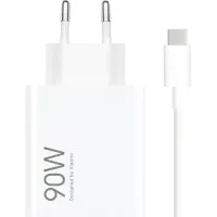 Сетевое зарядное устройство Xiaomi 90W Hyper Charge Combo (Type-A) (BHR07ZBEU) White