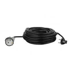 Сетевой фильтр 2E 1XSchuko 3G*1.5мм 20м black (2E-PC315M20)