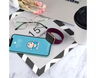 Силиконовый монобраслет для Apple Watch 44/45/46 mm Solo Loop Plum (M/160-170mm)