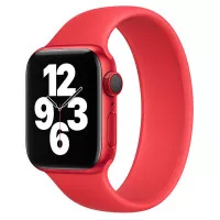 Силиконовый монобраслет для Apple Watch 44/45/46 mm Solo Loop Red (M/160-170mm)