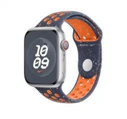 Силіконовий ремінець для Apple Watch 38/40/41 mm Apple Nike Sport Band Blue Flame - S/M (MUUT3)